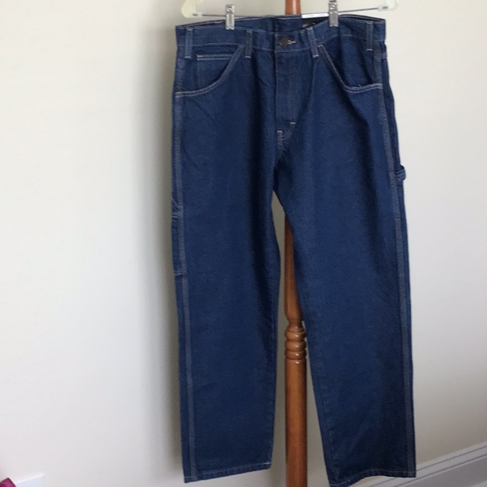 Dickies Dark Blue Denim Jeans carpenter jeans